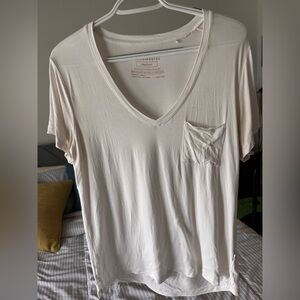 Little Sleepies Cream Short Sleeve Tee